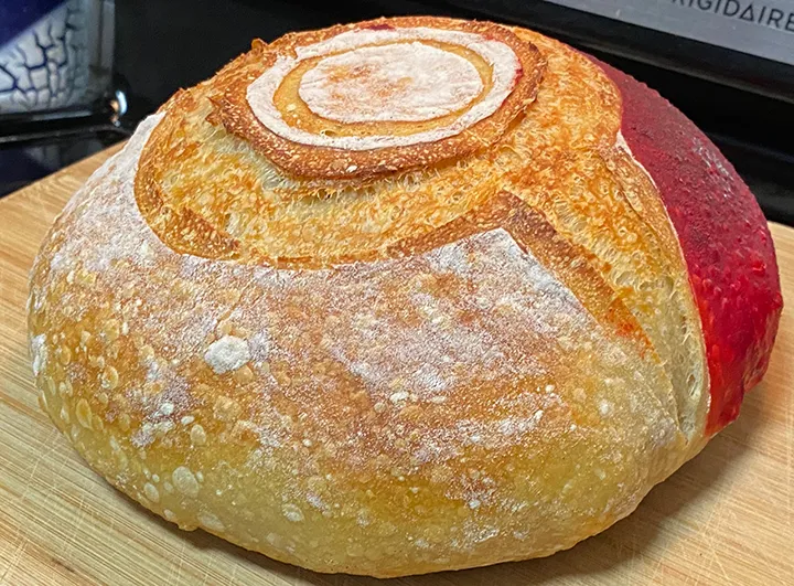 A boule of bread