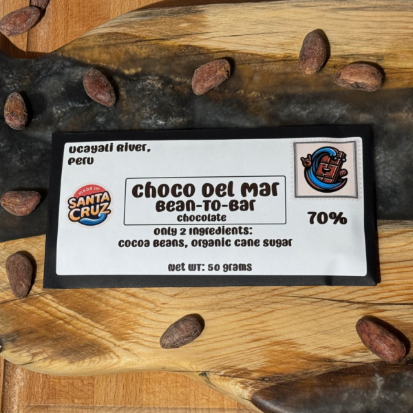 Label on Chocolate Bar